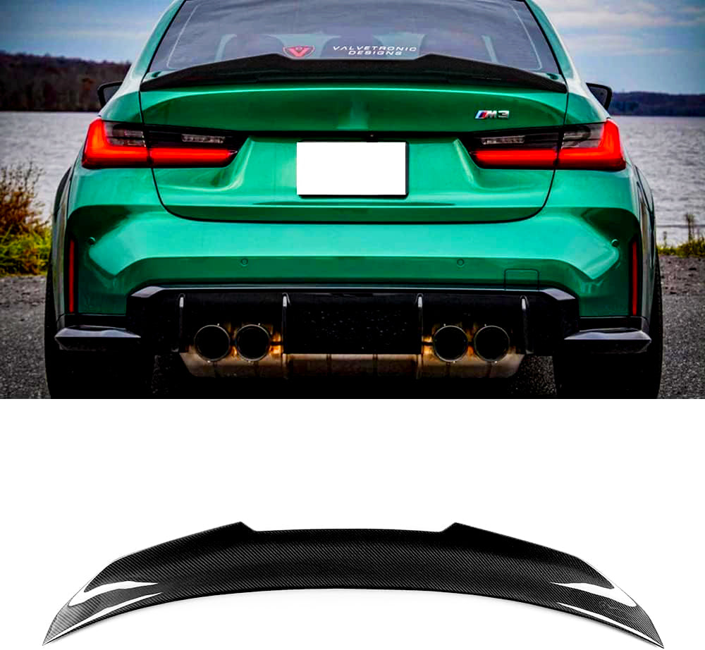 3 Series - G20: Dry Carbon Fibre PSM Style Spoiler 19+