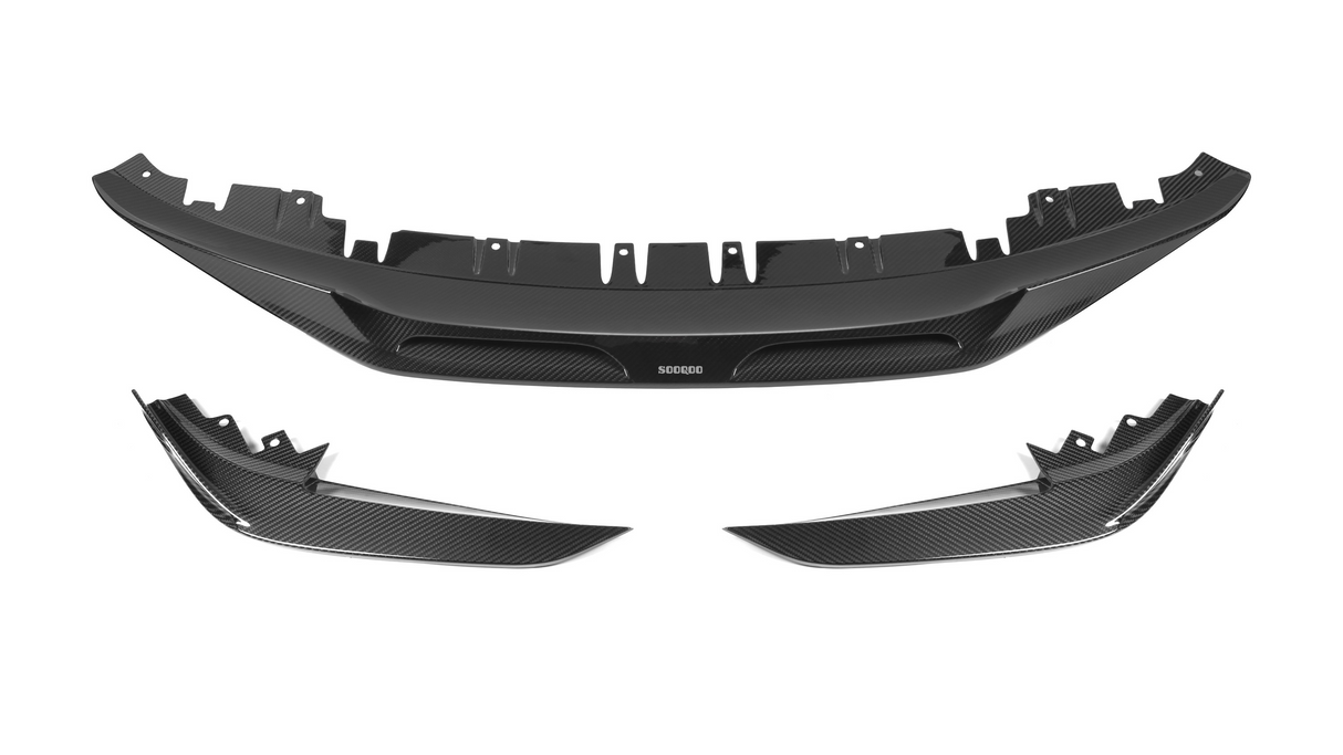 4 Series - G26: Dry Carbon Fibre SOOQOO Style Front Splitter 20-24