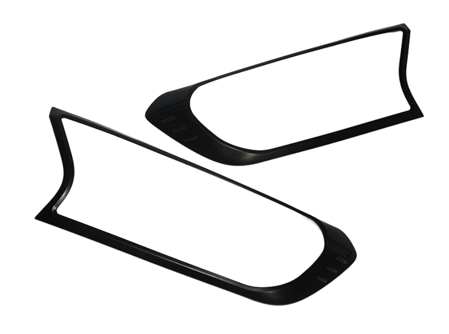 Ranger - T7/T8: Gloss Black Headlight Covers 15-21