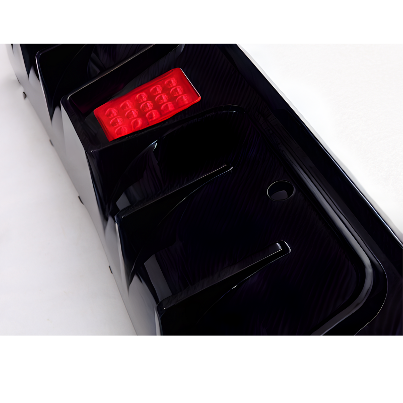 C Class - C205: Gloss Black Brabus Style LED Diffuser 15-18