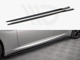 Giulia - Sport: Gloss Black Maxton Side Skirts 16+