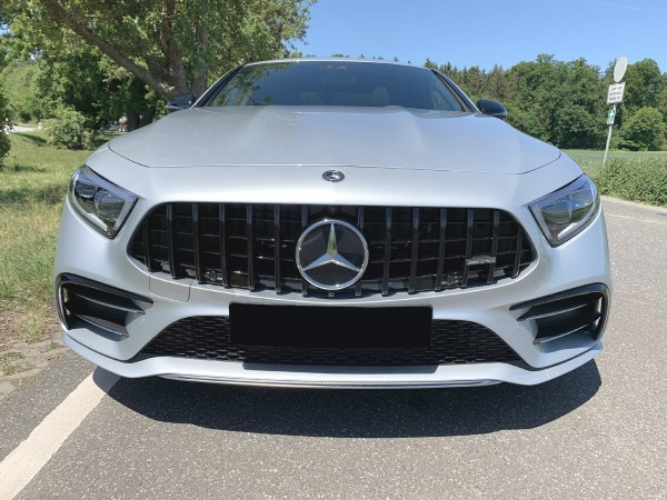 CLS - C257: Gloss Black GT Panamericana Grill 19+