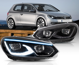 Golf - MK6: LED Sequential Front Headlights 10-12