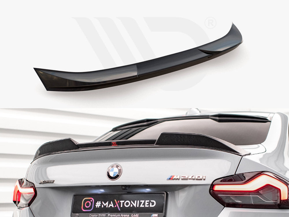 2 Series - G42: Gloss Black Maxton 3D Spoiler 21+