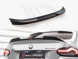 M2 - G87: Gloss Black Maxton Spoiler 23+