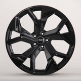 A5 - F5: 20" Gloss Black RS7 Style Alloy Wheels 16-25