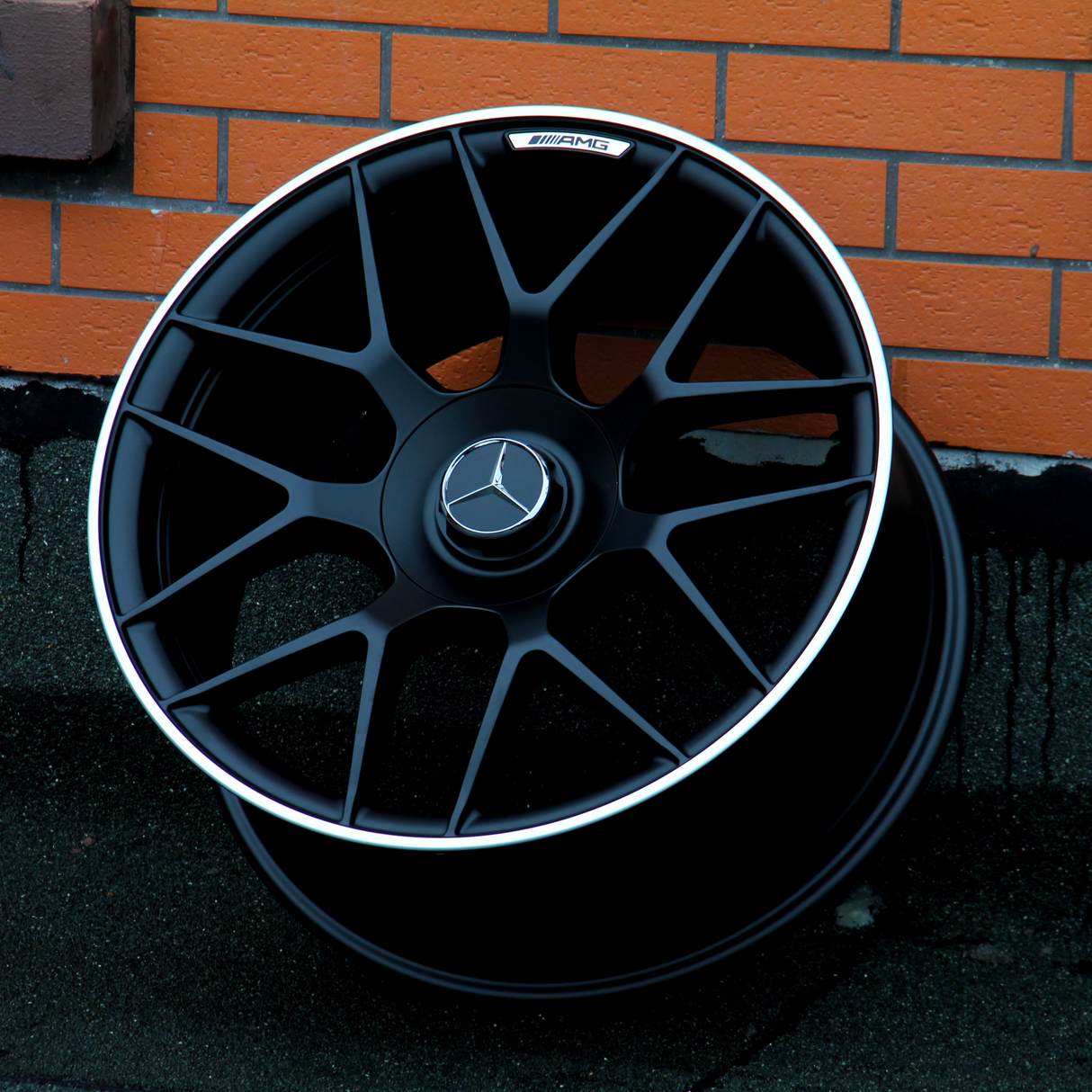 ML Class - W166: 21" Matt Black AMG Style Alloy Wheels 12-15