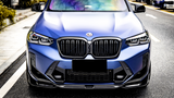 X3M - F97 Facelift: Dry Carbon Fibre SOOQOO Style Front Lip Splitter 21+