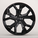 A4 - B9: 20" Gloss Black RS7 Style Alloy Wheels 16-25