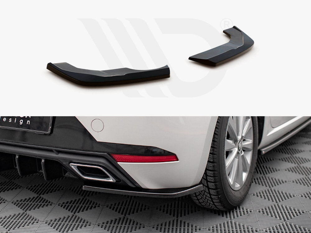 Ibiza- MK5: Gloss Black Maxton Rear Side Splitters 17-21