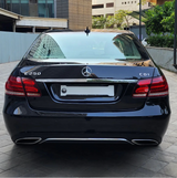 E Class - W212 Facelift: Gloss Black Diffuser 13-16