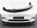 Model Y: Gloss Black Maxton Front Splitter V2 20+