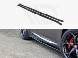 Giulia - Veloce: Gloss Black Maxton Side Skirts 15-19