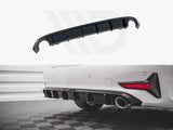 3 Series - G20/G21: Gloss Black Maxton Rear Diffuser 18-22