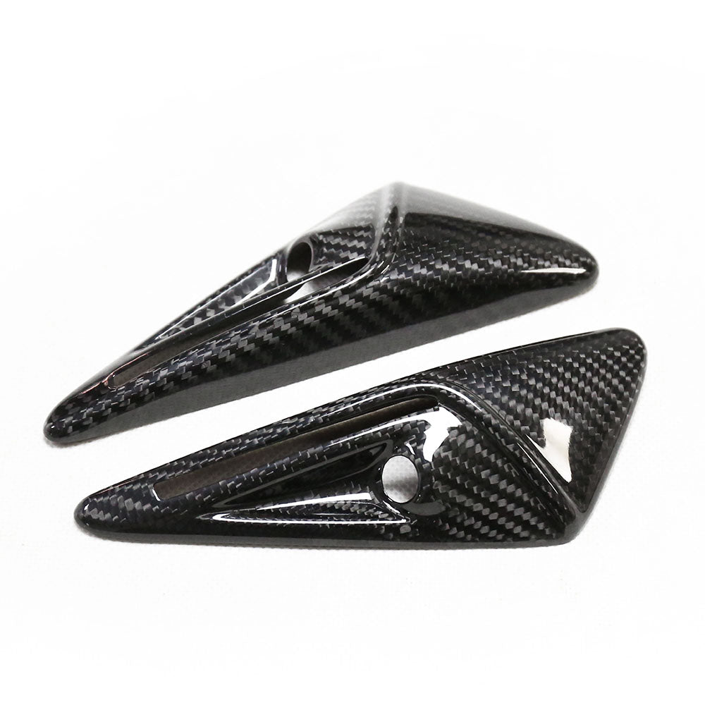 Model Y: Dry Carbon Fibre Side Camera Cover 19-23