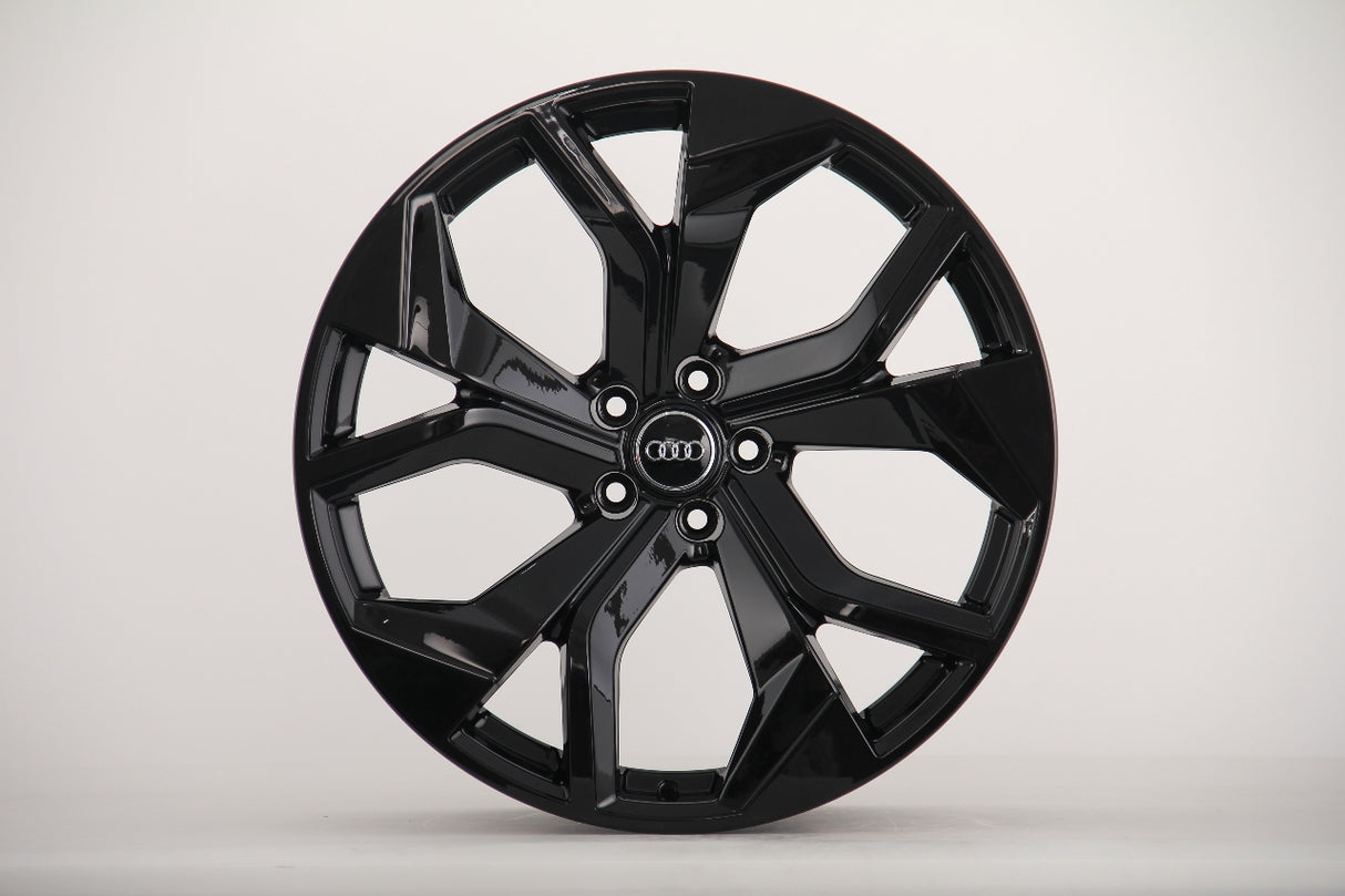 Q5: 22" Gloss Black RSQ8 Style Alloy Wheels 08+