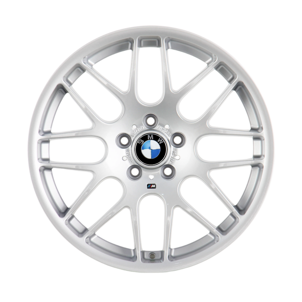 BMW F Series: 19" Silver M3 CSL 163M Style Alloy Wheels