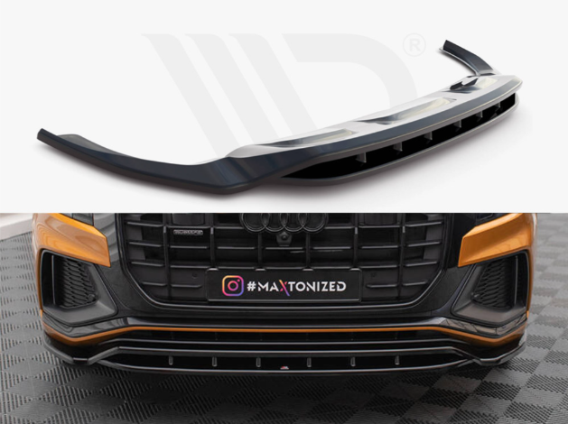 Q8 - MK1: Gloss Black Maxton Front Splitter 18-23