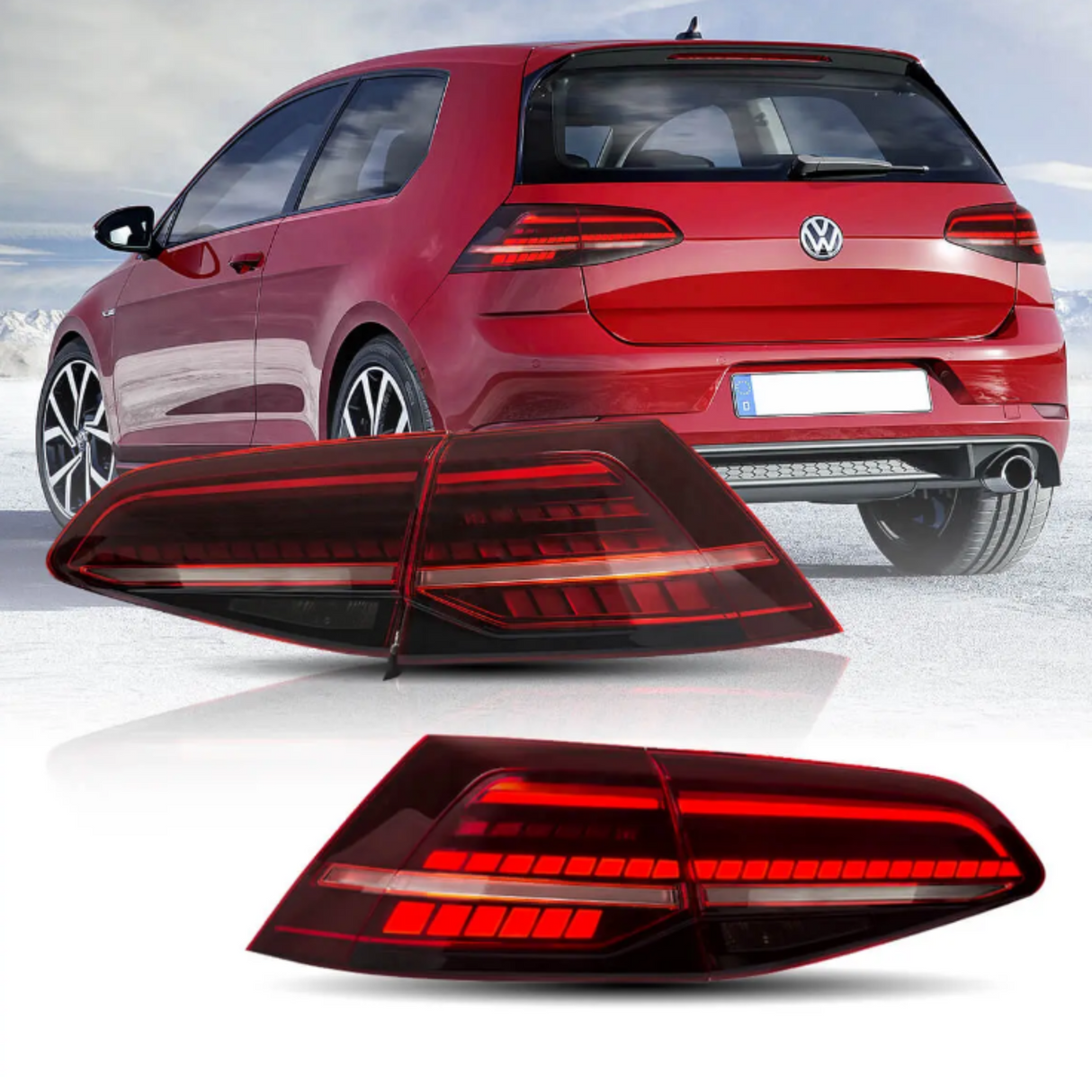 Golf - MK7/7.5: Sequential LED Rear Tail Lights 13-20