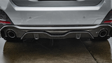 4 Series - G26: Dry Carbon Fibre SOOQOO Style Dual Exhaust Diffuser 20+