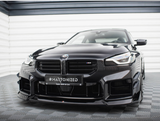 M2 - G87: Gloss Black Maxton Front Splitter 23+