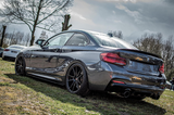 2 Series - F23: Gloss Black Performance Style Side Skirts 14-21