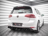 Golf- MK7 Pre-Facelift: Gloss Black Maxton Rear Diffuser 13-16