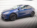 Model Y: Gloss Black Maxton Side Skirts V2 20+