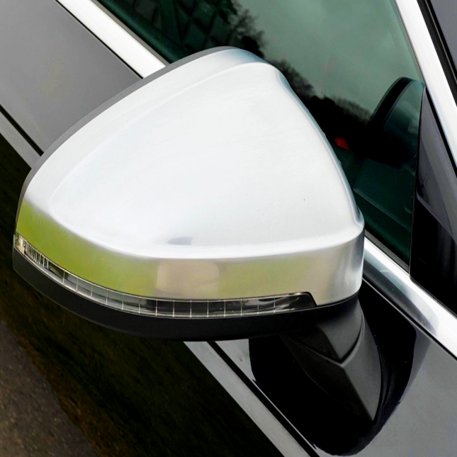 A5 - F5: Chrome S5 Style Wing Mirror Covers 16-20