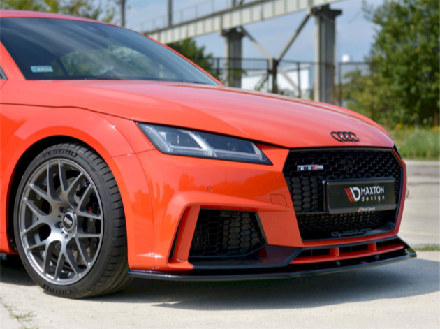 TTRS- MK3: Gloss Black Maxton Front Splitter 16-20