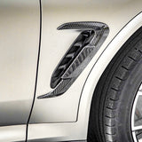 iX3 - G08 Facelift: Dry Carbon Fibre SOOQOO Style Side Fender Trim Set 20+