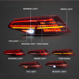 Golf - MK7/7.5: Sequential LED Rear Tail Lights 13-20