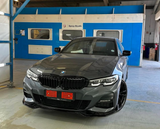 3 Series - G20/G21 Pre-Facelift: Gloss Black Front Splitter 2019-2022