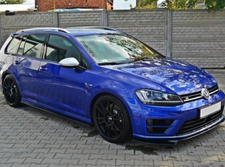 Golf R - MK7: Gloss Black Maxton Side Skirts 13-16