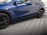 Model Y: Gloss Black Maxton Side Skirts V2 20+