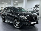 GLE - W166: Gloss Black Panamericana GT Grill 15-18