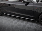 A5 - 8T: Gloss Black Maxton Side Skirts 07-16