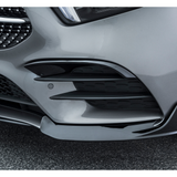 A Class - W177: Gloss Black Brabus Style Splitter 18+