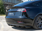 Model 3: Gloss Black Maxton Rear Diffuser V1 17-23