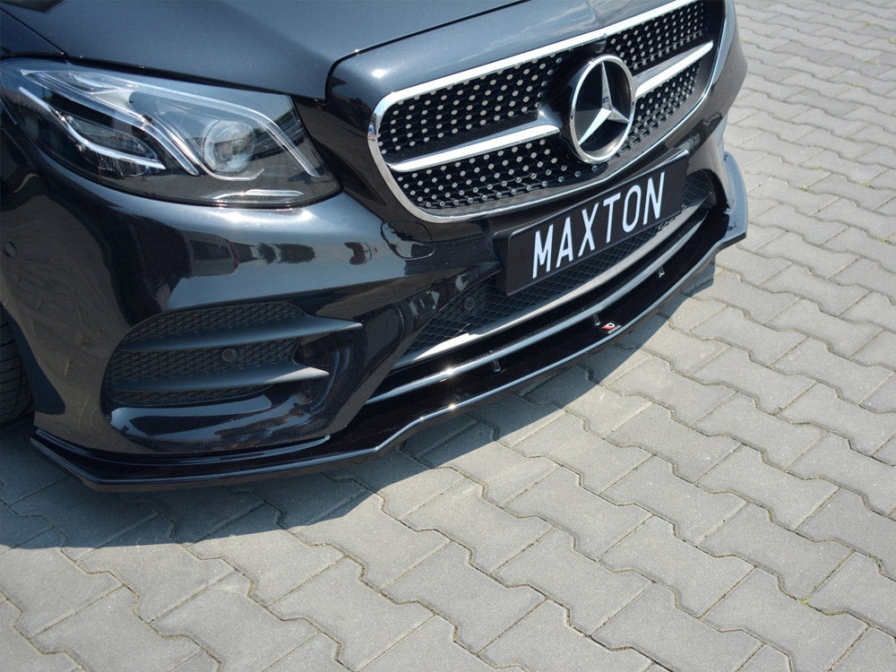 E Class - C238/A238: Gloss Black Maxton Splitter V1 17-20