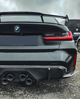 M3 - G80: Dry Carbon Fibre Performance Style Diffuser 21+