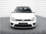 Golf R - MK7: Gloss Black Maxton Front Splitter V1 13-16