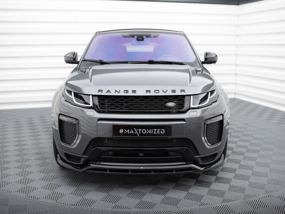 Range Rover Evoque - MK1 Facelift: Gloss Black Maxton Splitter 13-18