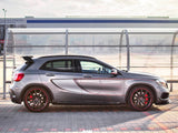 GLA45 - X156 Pre-facelift: Gloss Black Maxton Side Skirts 14-17