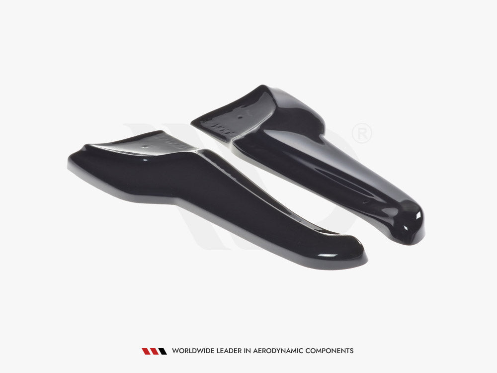 Model X:  Gloss Black Maxton Rear Side Splitters V2 15+