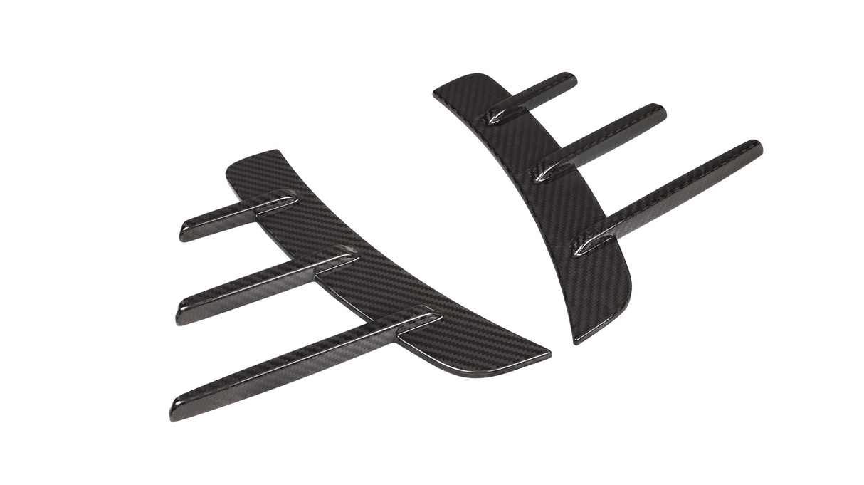 4 Series - G22: Dry Carbon Fibre SOOQOO Style Front Side Fender Trim 20-24