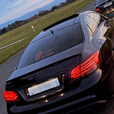 E Class - W207: Gloss Black AMG Style Spoiler 11-16