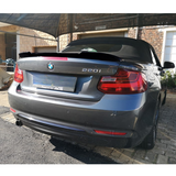 2 Series - F23: Gloss Black CS Style Spoiler 14-21