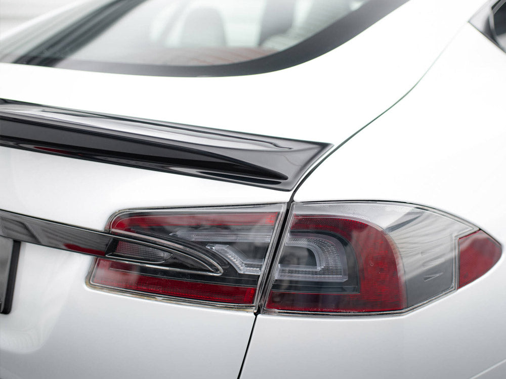 Model S - Plaid Facelfit: Gloss Black Maxton 3D Spoiler 21+