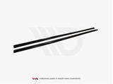 A3 - 8V: Gloss Black Maxton Side Skirts 13-20